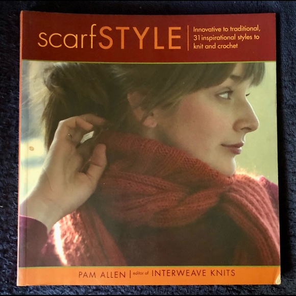 INTERWEAVE KNITS x 2 Books/ SCARF STYLE & WRAP STYLE knitting patterns - Picture 2 of 8